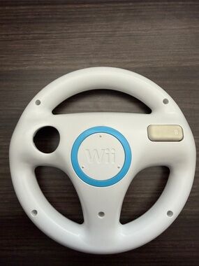 Nintendo White Steering For WII Remote Mario Kart